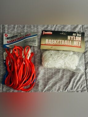 Basketball Nets Replacement Lot Of 2 Franklin & Regent NEW 12 Loop Nylon